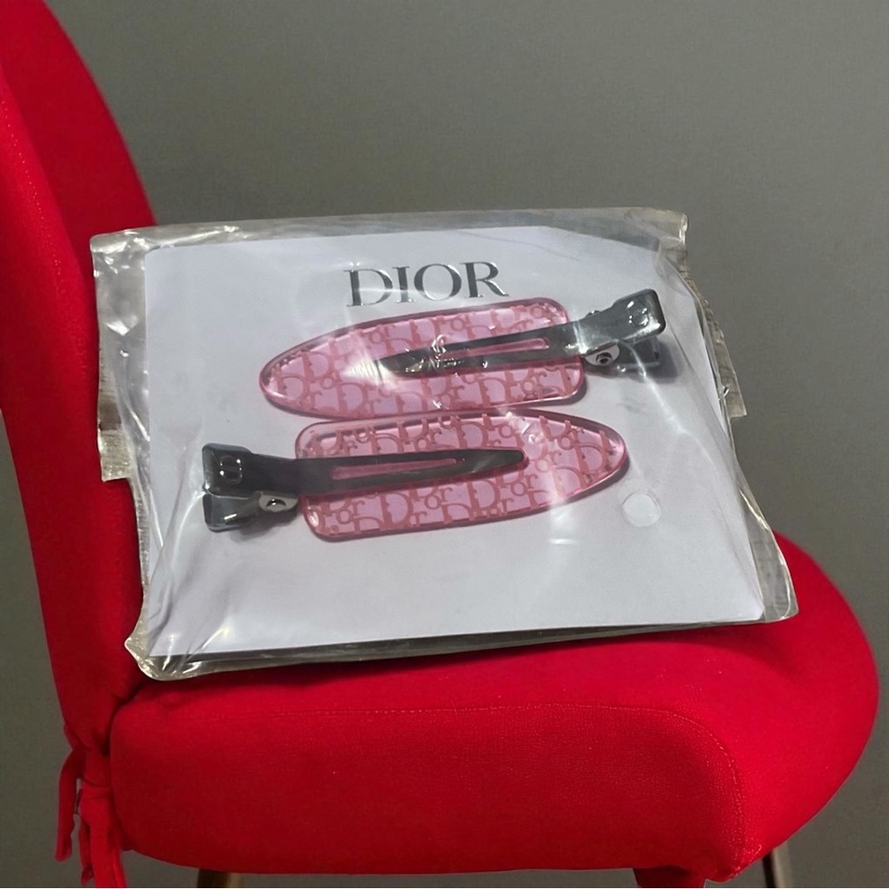 Dior Set of Two Dior Beauty Backstage Pink Hair Clips